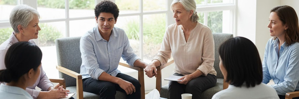 patient support volunteers or counseling session